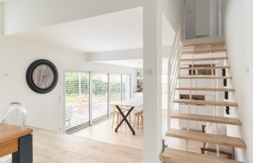 Création d'une extension et rénovation complète maison à Vertou