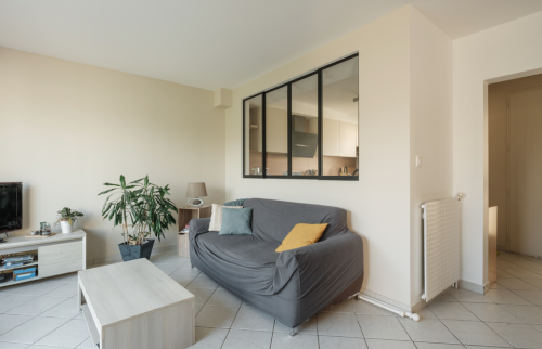 Surélévation de maison à Rezé (44400) - salon séjour