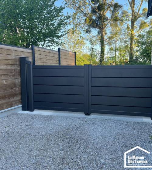 Pose d'un portail sur 14400 Tour-en-Bessin