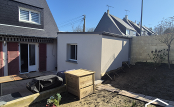 Extension et aménagement d'une suite parentale à Saint-Malo