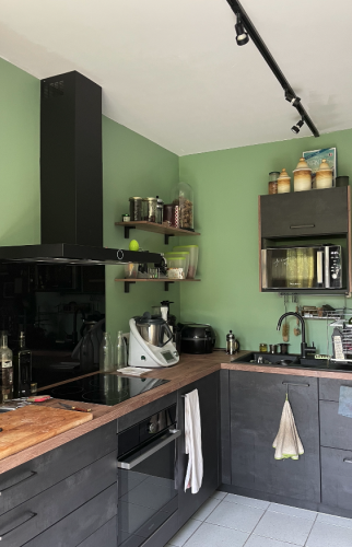 Création d'un espace cuisine avec une verrière à Saint-Sébastien-sur-Loire