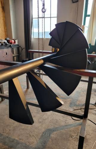 Réalisation escalier helicoïdal