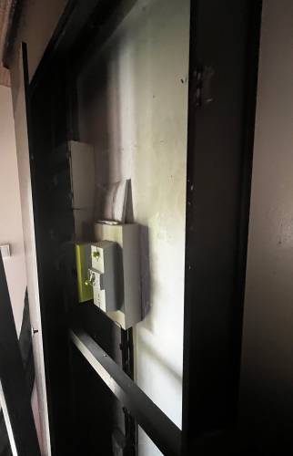 Garage avant rénovation