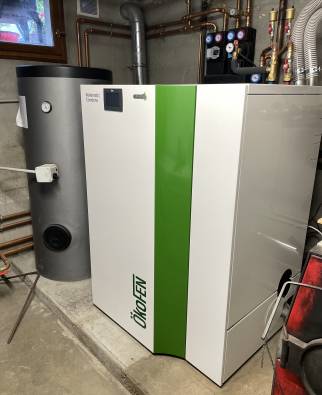 Nouvelle chaudière à granulés