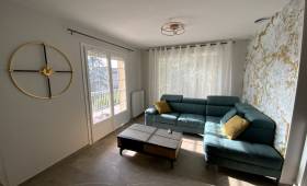 Rénovation totale d'une maison à Sautron salon 2