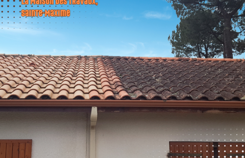 Métamorphose de Maison à Sainte-Maxime : Ravalement de Façade et Nettoyage de Toiture