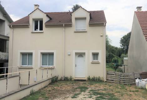 Façade sur rue avant travaux (91-Essonne)