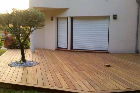 terrasse en bois IPE