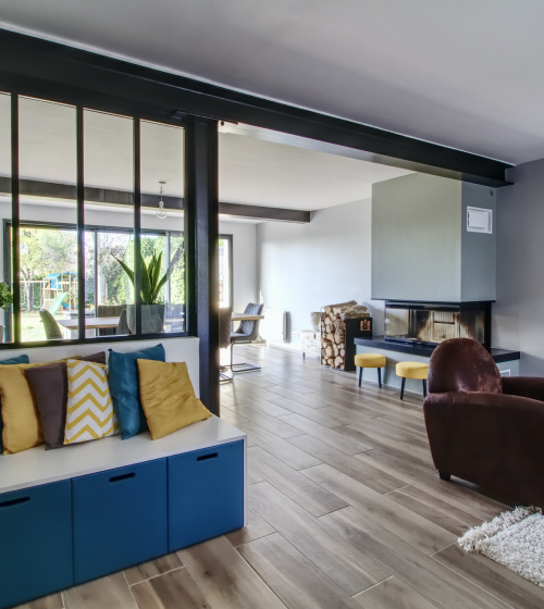 Rénovation intérieur d'une entrée en Essonne 91