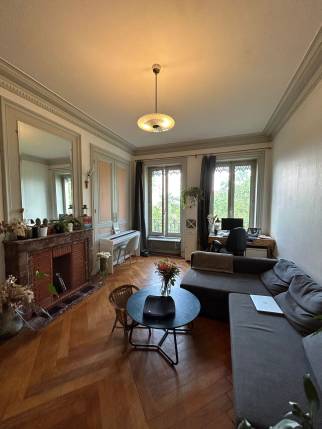 Séjour : vue avant travaux