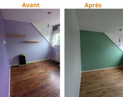 mise en peinture Saint Jean le Blanc
