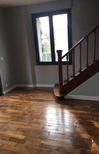 le vieux parquet a été rénové
