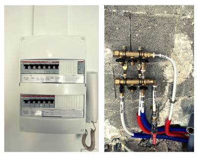 Rénovation électricité et modification de la plomberie