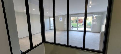  Verrière d'atelier en angle entre cuisine et séjour - Brie-Comte-Robert 77170