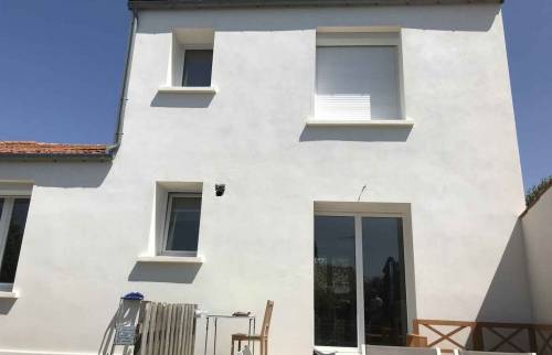 Facade arrière après ravalement