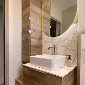 Design de salle de bain à Montgeron - Célia Goujon - La Maison Des Architectes