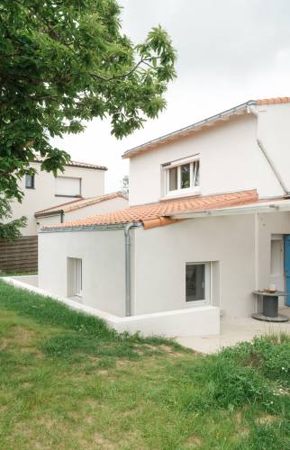 Création d'une extension en parpaing à Vertou