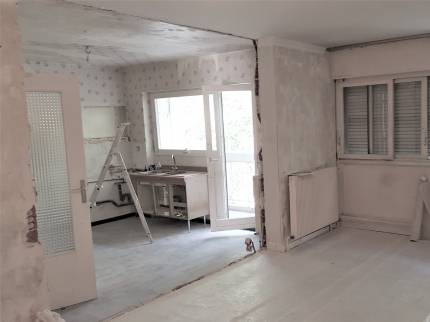 Rénovation Cuisine Lyon 3 - Travaux en Cours