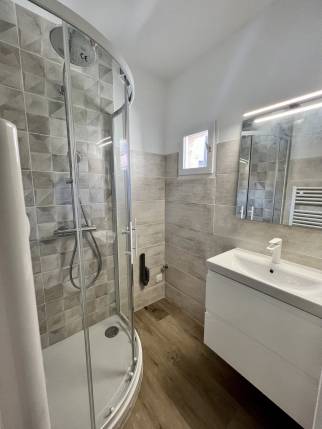 Réfection de la salle de baind e l'appartement