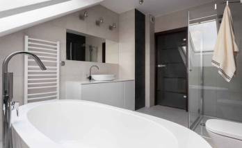 rénovation salle de bain sous combles Daoulas (29) 