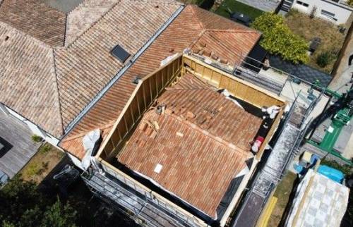 Surélévation d'une maison aux Sorinières (44840) - Projet en cours