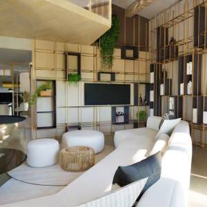 Salon moderne à Narbonne - Fabienne Tricoire