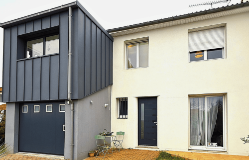 Surélévation de maison à Sautron