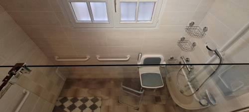 Aménagement de salle de bain PMR - Lésigny 77150