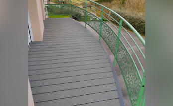 Rénovation d'un balcon avec agrandissement