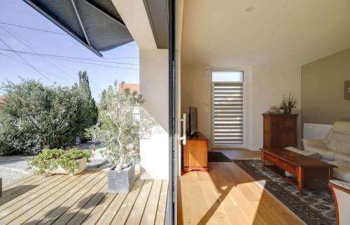 Salon - Extension et rénovation d'une maison à Vertou (44)