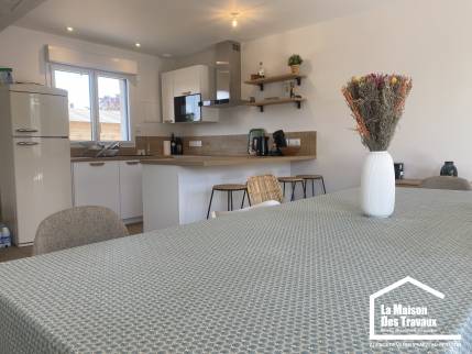 Rénovation totale d'une cuisine à Damgan (56750)