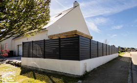 Installation d'une clôture 