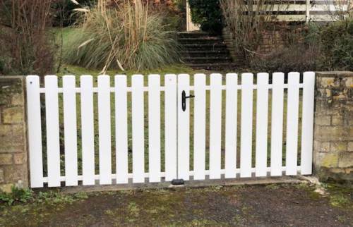 Pose d'un portail à Deauville