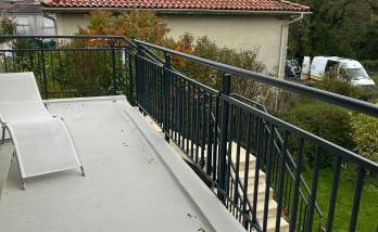 Rénovation d'un garde corps à Saintes 