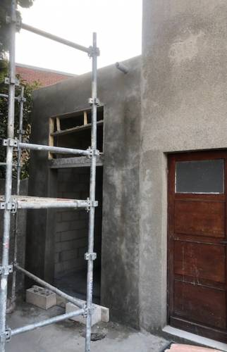 Les travaux d'agrandissement de maison