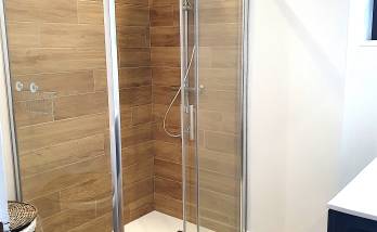 rénovation salle de douche à Quévert