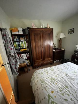 Chambre de notre cliente avant rénovation