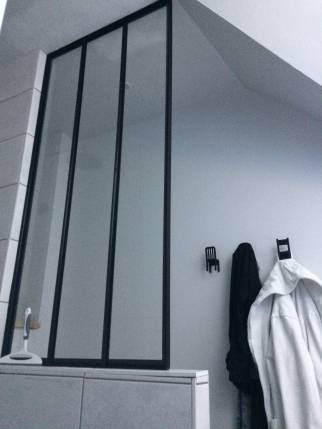 Rénovation de salle de bain avec verrière