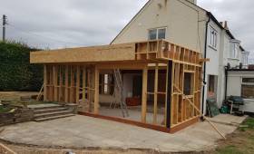 extension en bois