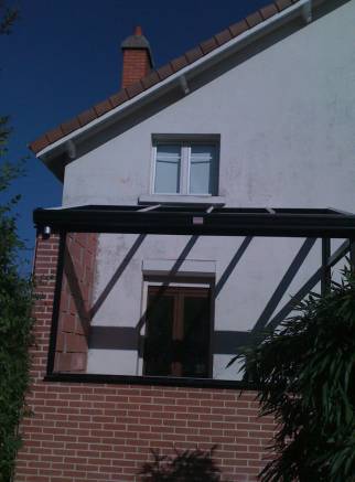 Construction véranda entrée Haguenau