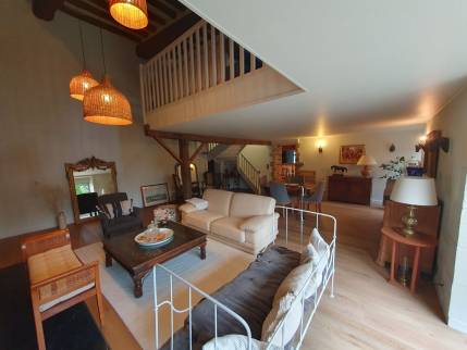 Décoration intérieure : salon terminée