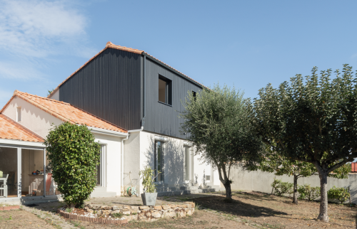 Surélévation de maison à Vertou