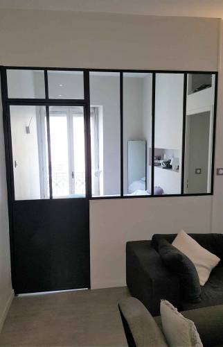 Création Cloison Verrière - Appartement Lyon 3 Dauphiné