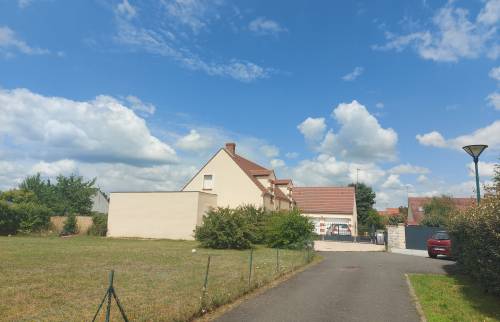 Extension toit plat en pignon