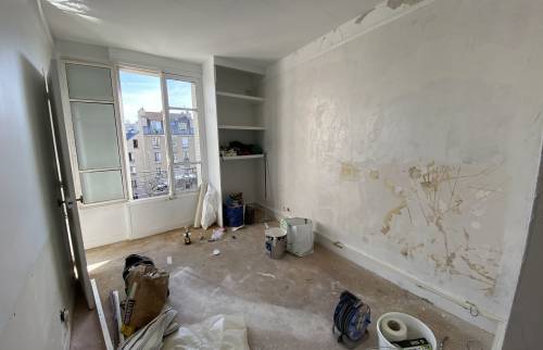 Un studio en cours de rénovation à Vieille-Église-en-Yvelines (78125)