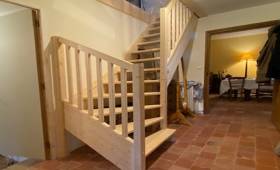 escalier bois 