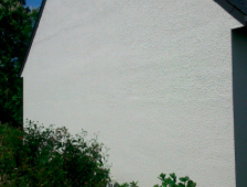 Façade de maison après travaux de rénovation et de peinture extérieure - Pornic 44210