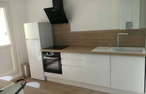 Cuisine moderne refaite - photo après - La Maison des Travaux Rouen