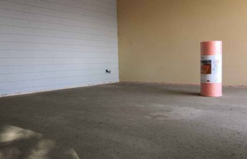 Salle brute avant installation plancher chauffant (91)