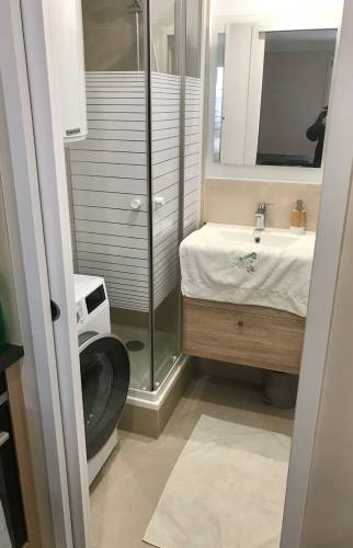 rénovation complète appartement paris 75012 salle de bain douche